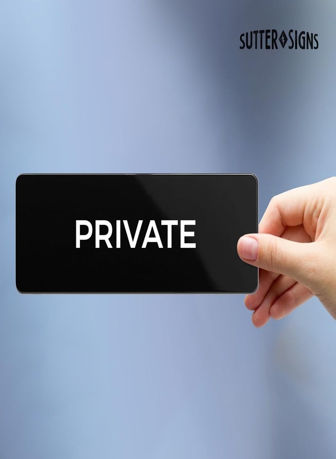 سوتر ساينس لافتة خاصة، مصنوعة من بلاستيك ABS متين مع ظهر لاصق بالكامل، لافتة للباب أو الحائط، 2 × 6 بوصة - Image 3